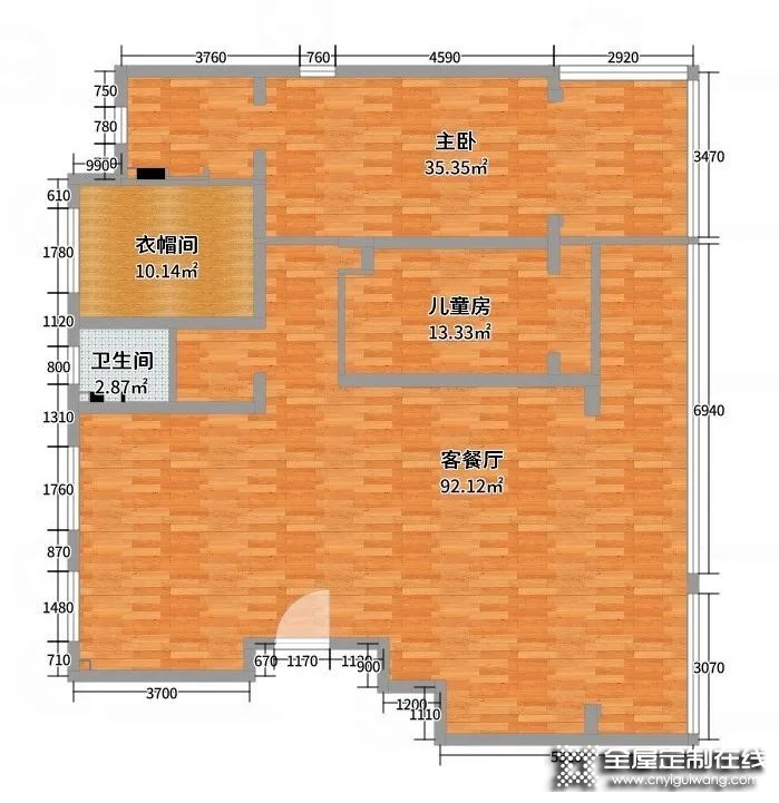 博洛尼全屋定制案例 | 強調秩序性與功能性，呈現現代雅致的空間氛圍